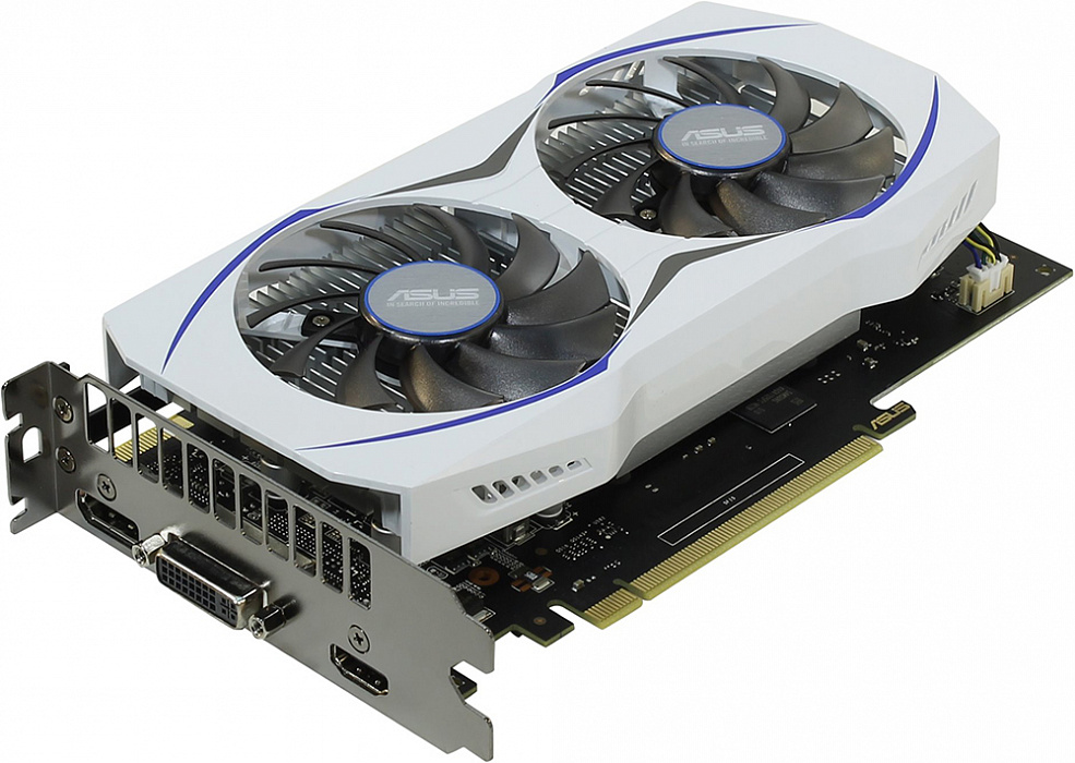 Видеокарта Asus GeForce GTX 950 2Gb 128bit (White) купить в интернет-магазине icover