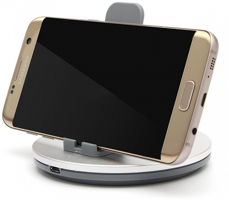 HOCO CW1 Mobile Charging Holder - док-станция microUSB (Silver) купить в интернет-магазине icover