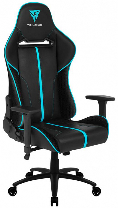 Игровое кресло ThunderX3 BC5 AIR (Black/Cyan) купить в интернет-магазине icover