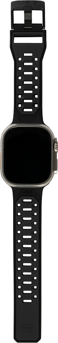 Ремешок UAG Civilian Strap (194002114032) для Apple Watch 49 / 45 / 44 / 42 mm (Graphite/Black) купить в интернет-магазине icover