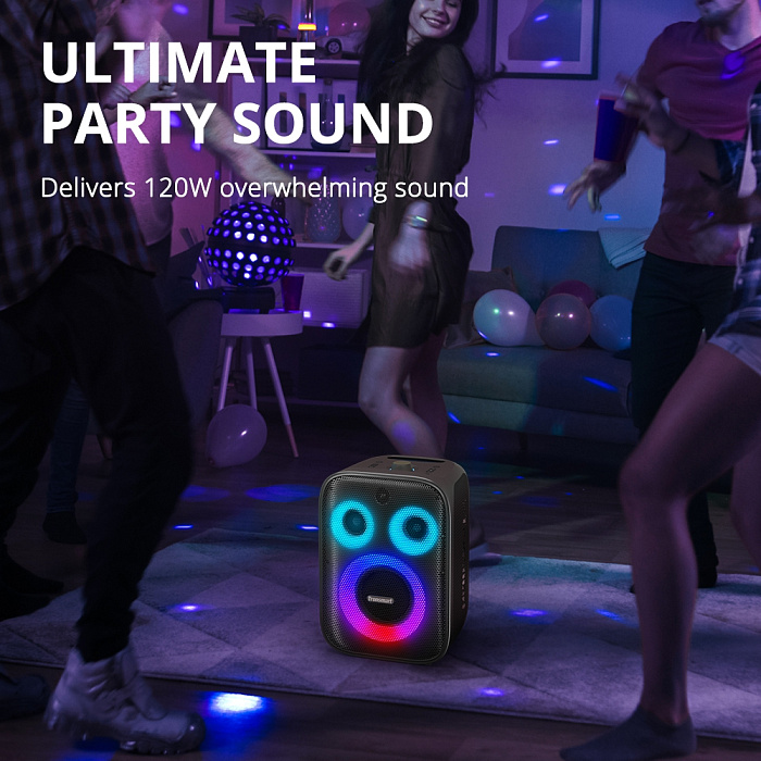 Портативная акустика Tronsmart Halo 200 Basic 120W (Black) купить в интернет-магазине icover