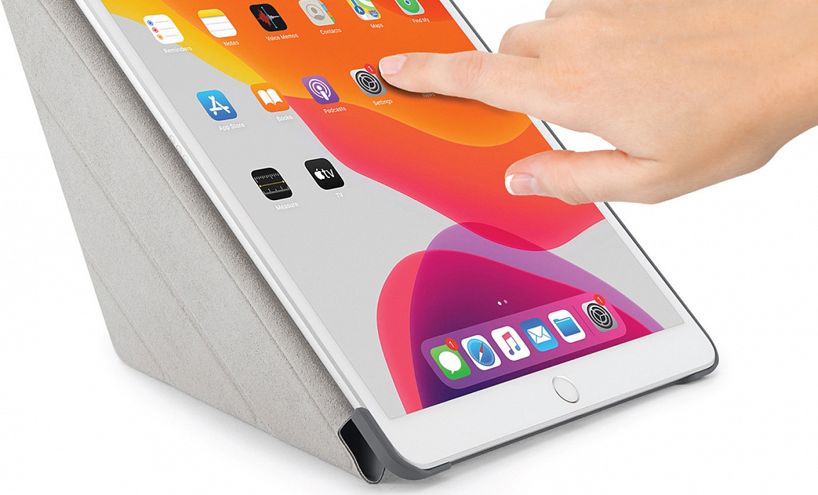 Чехол Pipetto Origami (P030-50-7) для iPad 10.2" (Dark Grey) купить в интернет-магазине icover