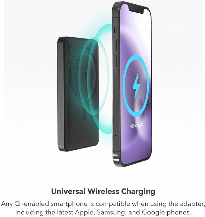 Внешний аккумулятор Mophie Snap+ Juice Pack Mini (401107912) для iPhone 12/13 (Black) купить в интернет-магазине icover