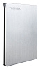 Toshiba Canvio Slim 2.5" 500Gb (HDTD205ES3DA) - внешний жесткий диск (Silver) купить в интернет-магазине icover