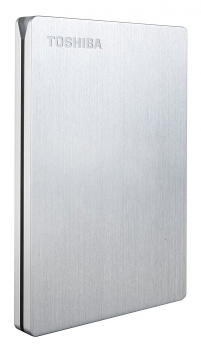 Toshiba Canvio Slim 2.5" 500Gb (HDTD205ES3DA) - внешний жесткий диск (Silver) купить в интернет-магазине icover