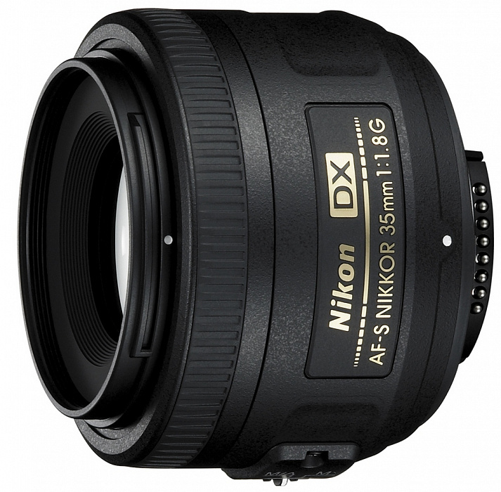 Объектив Nikon AF-S DX Nikkor 35mm f/1.8G купить в интернет-магазине icover