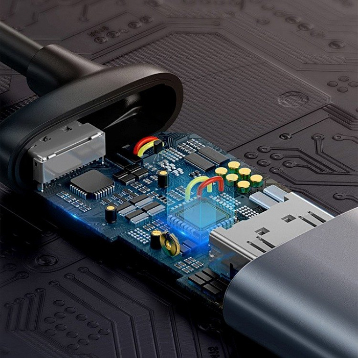 USB-концентратор Baseus Enjoyment Series USB-C to HDMI/PD CAHUB-W0G (Deep Grey) купить в интернет-магазине icover