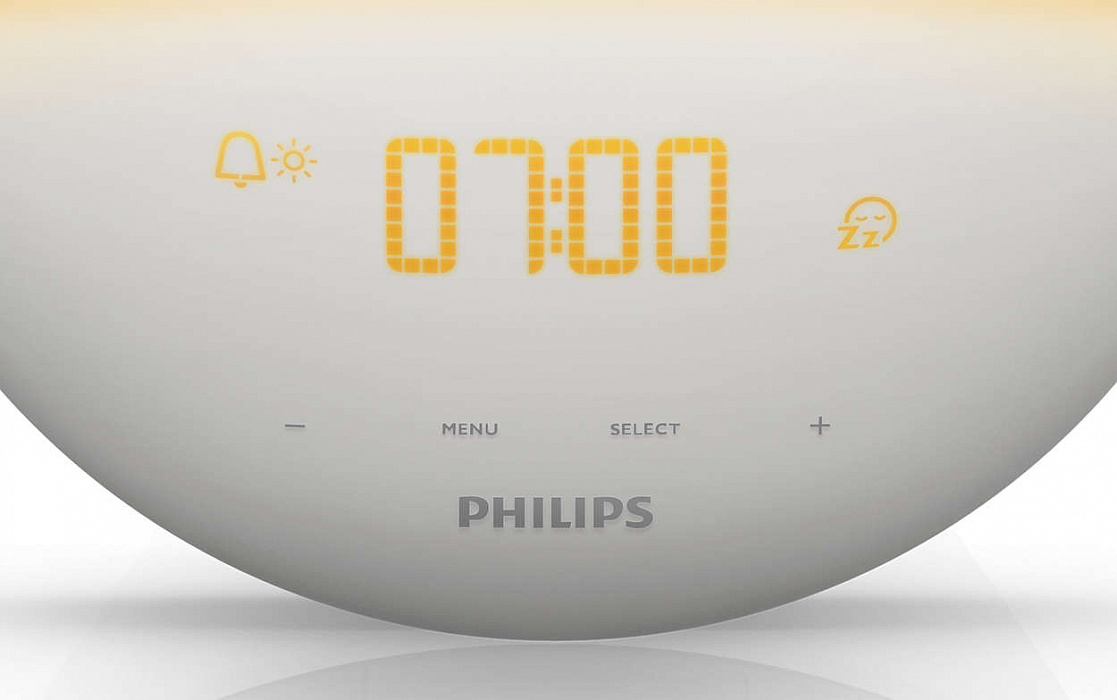 Световой будильник Philips Wake-up Light HF3510/01 (White) купить в интернет-магазине icover