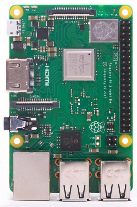 Микрокомпьютер Raspberry Pi Model 3 B+ купить в интернет-магазине icover