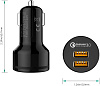 Комплект для зарядки Aukey 3 in 1 Car Charger CC-T8 + Wall PA-T9 + Cable CB-BAL3 (Black) купить в интернет-магазине icover