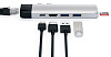 Хаб Satechi Aluminium Type-C Pro Hub Adapter with Ethernet (Silver) купить в интернет-магазине icover