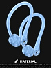 Держатель Elago Earhook (EAP-HOOKS) для наушников Apple AirPods (Nightglow Blue) купить в интернет-магазине icover
