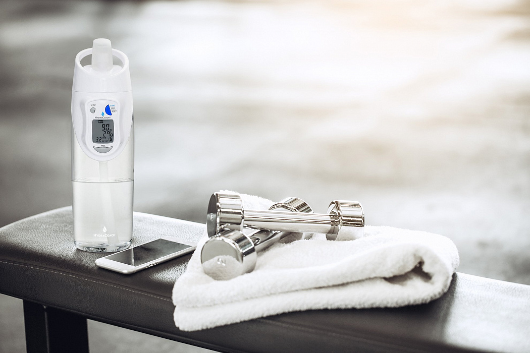 Умная бутылка HydraCoach Intelligent Bottle (Clear) купить в интернет-магазине icover