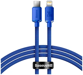 Купить кабель baseus crystal shine (cajy000303) type-c/lightning 20w 2m (blue) в Москве. В нашем каталоге интернет-магазина icover.ru вы можете ознакомиться с ценами, подробным описанием, фотографиями и техническими характеристиками. Низкие цены. Высокое качество. Доставка по России. Заказать товары по телефону +7(495)229-39-50 Кабель Baseus Crystal Shine (CAJY000303) Type-C/Lightning 20W 2m (Blue) купить в интернет-магазине icover