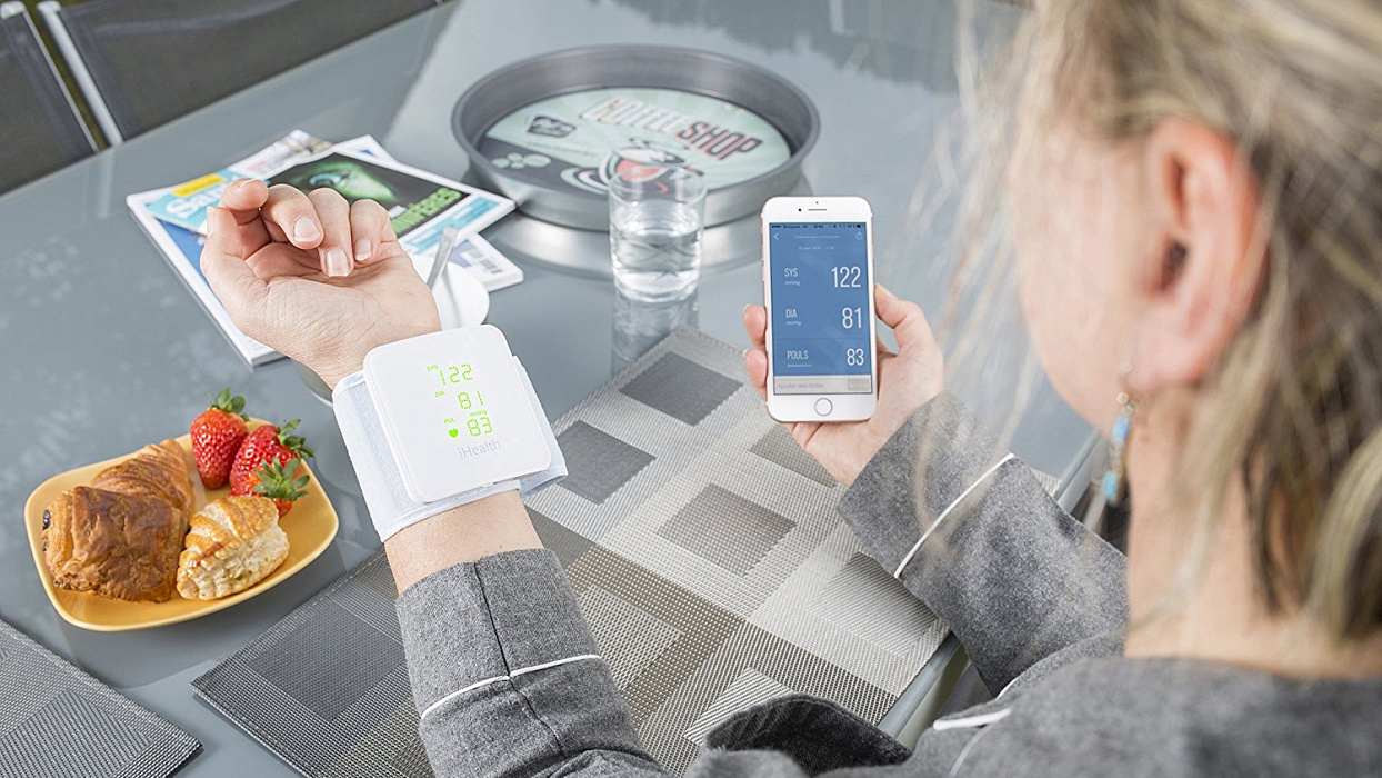 Тонометр на запястье iHealth View BP7s (White) купить в интернет-магазине icover