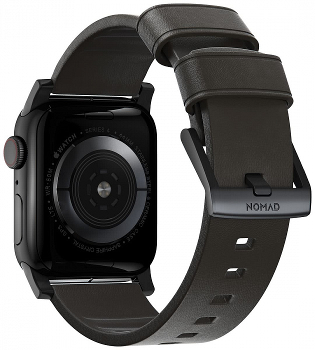 Ремешок Nomad Active Modern Strap (NM1A4MB000) для Apple Watch Series SE/6/2/3/4 42/44 mm (Brown/Black) купить в интернет-магазине icover