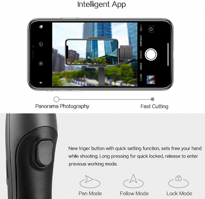 Стедикам Feiyu-Tech Vimble 2 для смартфонов (Black) купить в интернет-магазине icover