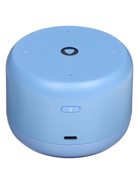 Умная колонка Яндекс Станция Лайт 2 с Алисой 6Вт (Blue) купить в интернет-магазине icover