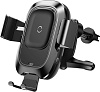 Автомобильный сенсорный держатель Baseus Smart Vehicle Bracket Wireless Charger (WXZN-01) для смартфона (Black) купить в интернет-магазине icover