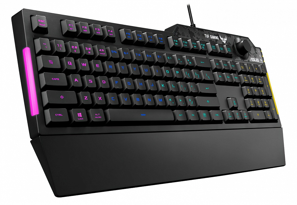 Игровая клавиатура Asus TUF Gaming K1 90MP01X0-BKRA00 (Black) купить в интернет-магазине icover