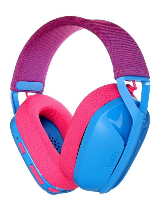 Беспроводные наушники Logitech G435 981-001065 (Blue/Pink) купить в интернет-магазине icover
