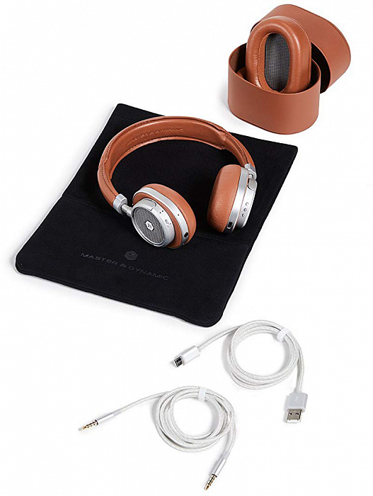 Bluetooth-наушники с микрофоном Master & Dynamic MW50S2 (Brown) купить в интернет-магазине icover