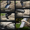Мультитул Xiaomi NexTool Multifunctional Shovel (Black) купить в интернет-магазине icover