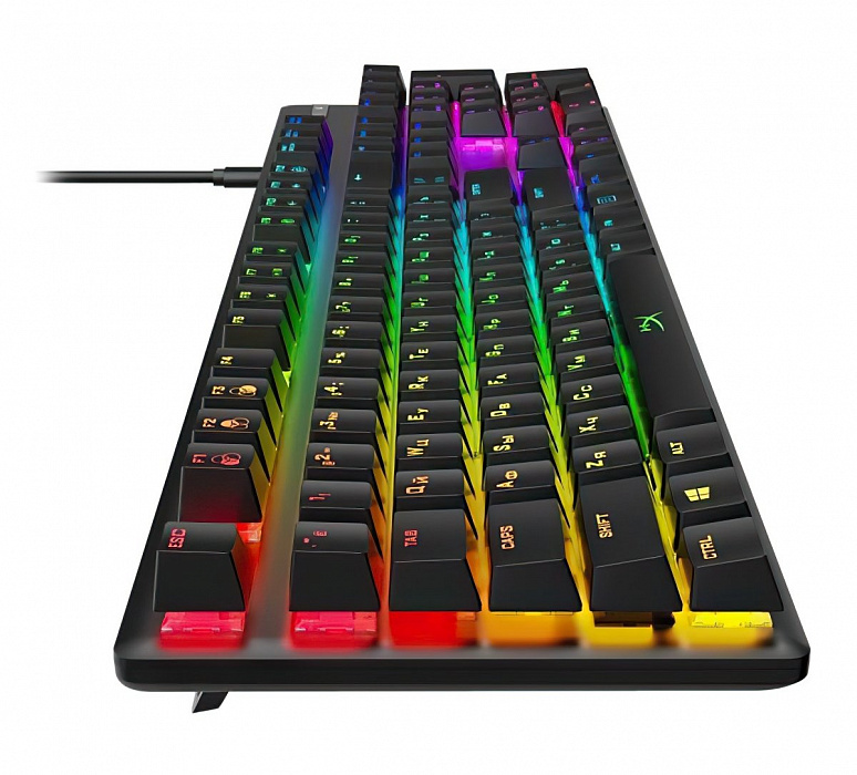 Игровая клавиатура HyperX Alloy Origins Blue switches USB RGB (HX-KB6BLX-RU) купить в интернет-магазине icover