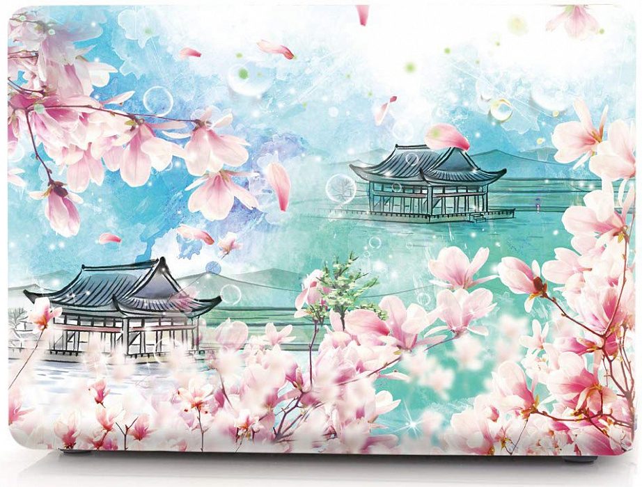 Чехол i-Blason Cover для MacBook Air 13 A1932 (Cherry Blossoms Y11) купить в интернет-магазине icover