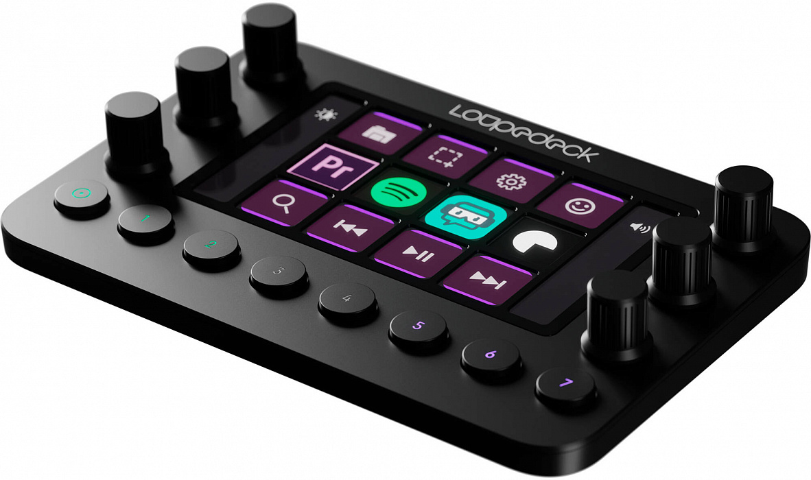Консоль для стриминга Loupedeck Live (Black) купить в интернет-магазине icover