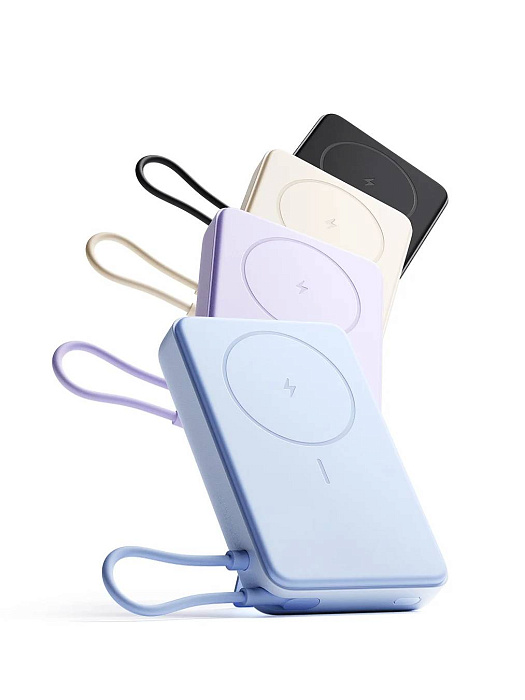 Внешний аккумулятор Xiaomi Magnetic Power Bank Built-in Stand (BHR08PBGL) 10000mAh (Beige) купить в интернет-магазине icover