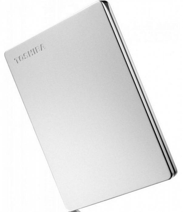 Внешний жесткий диск Toshiba Canvio Slim 2,5" 1Тб HDTD310ES3DA (Silver) купить в интернет-магазине icover