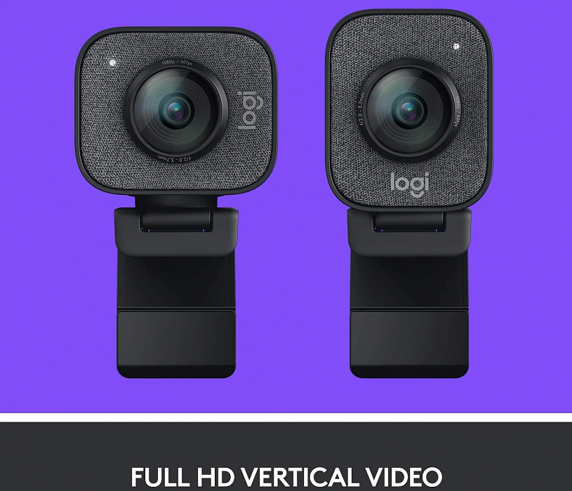 Веб-камера Logitech StreamCam (Graphite) купить в интернет-магазине icover
