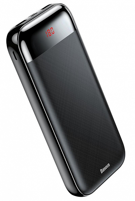 Внешний аккумулятор Baseus Mini Cu Digital Display Power Bank 20000 mAh PPAL-CKU01 (Black) купить в интернет-магазине icover