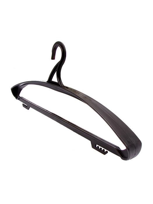 Вешалка-плечики для одежды Ridberg ПВ-02 20 шт (Black) купить в интернет-магазине icover