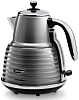 DeLonghi Scultura KBZ 2001 - чайник электрический (Grey) купить в интернет-магазине icover