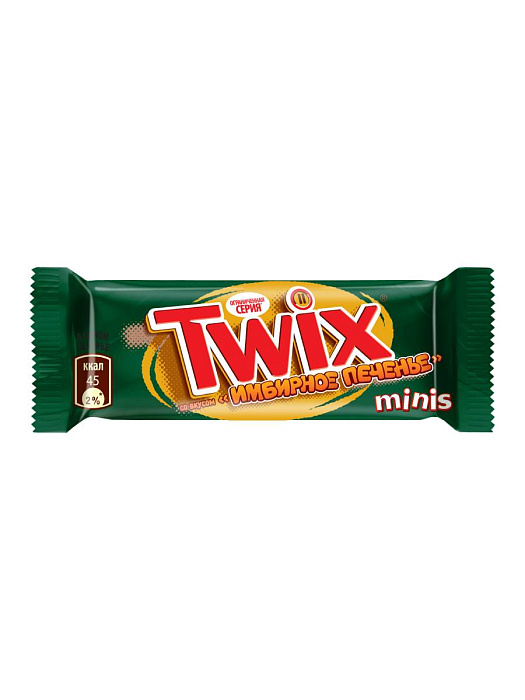 Конфеты шоколадные батончики Twix minis со вкусом имбирного печенья, лимитированная Новогодняя коллекция (2.7 кг) купить в интернет-магазине icover