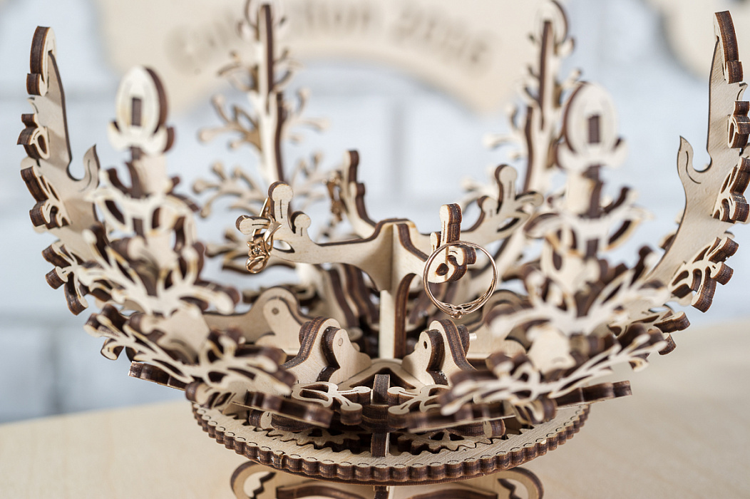 Сборная модель UGEARS Механический цветок (Beige/Brown) купить в интернет-магазине icover