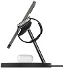 Беспроводное зарядное устройство Belkin MagSafe 3-in-1 Wireless Charger WIZ009vfBK (Black) купить в интернет-магазине icover