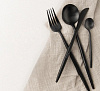 Набор столовых приборов Xiaomi Maison Maxx Stainless Steel Modern Flatware Set (Black) купить в интернет-магазине icover