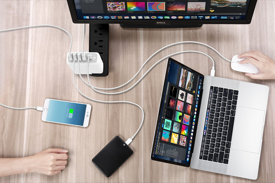 Док-станция DockCase P1 HD для MacBook Pro 15'' 2016-2018 (White) купить в интернет-магазине icover