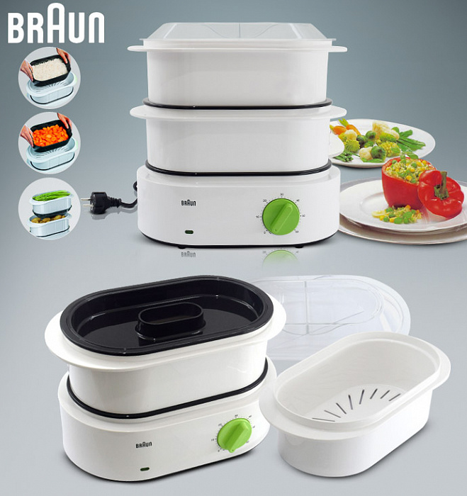 Braun FS 3000 - пароварка (White) купить в интернет-магазине icover