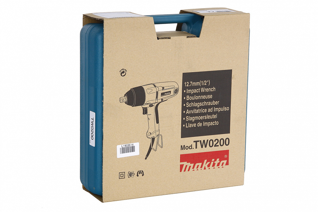 Makita TW0200 (138193) - ударный гайковерт (Blue) купить в интернет-магазине icover