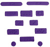 Заглушки портов i-Blason Anti Dust Cup 12psc для MacBook Pro Retina/Macbook Air (Purple) купить в интернет-магазине icover