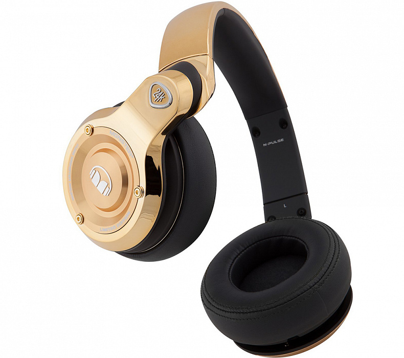 Monster 24K DJ Over-Ear Headphones - накладные наушники (Gold) купить в интернет-магазине icover
