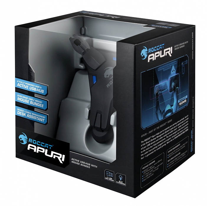 Roccat Apuri (ROC-15-310) - концентратор USB 2.0 купить в интернет-магазине icover