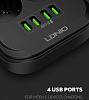 Сетевой фильтр LDNIO SE6403 (Black) купить в интернет-магазине icover