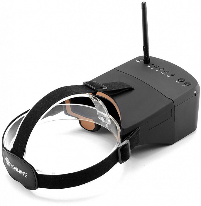 FPV-шлем Eachine EV800 5" (Black) купить в интернет-магазине icover