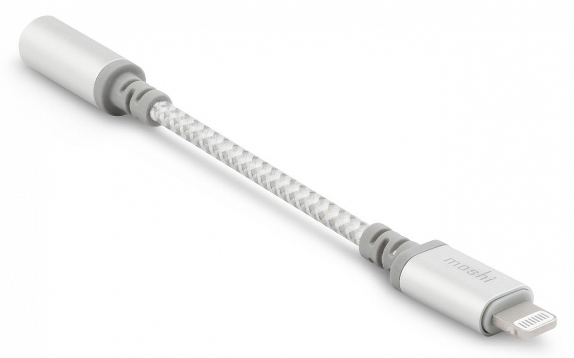 Адаптер Moshi Integra Lightning to 3.5mm Jack 99MO023131 (Silver) купить в интернет-магазине icover