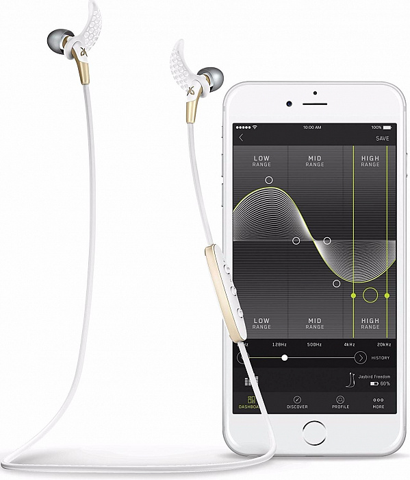 Беспроводные наушники Jaybird Freedom F5-S-G-EMEA (Gold) купить в интернет-магазине icover